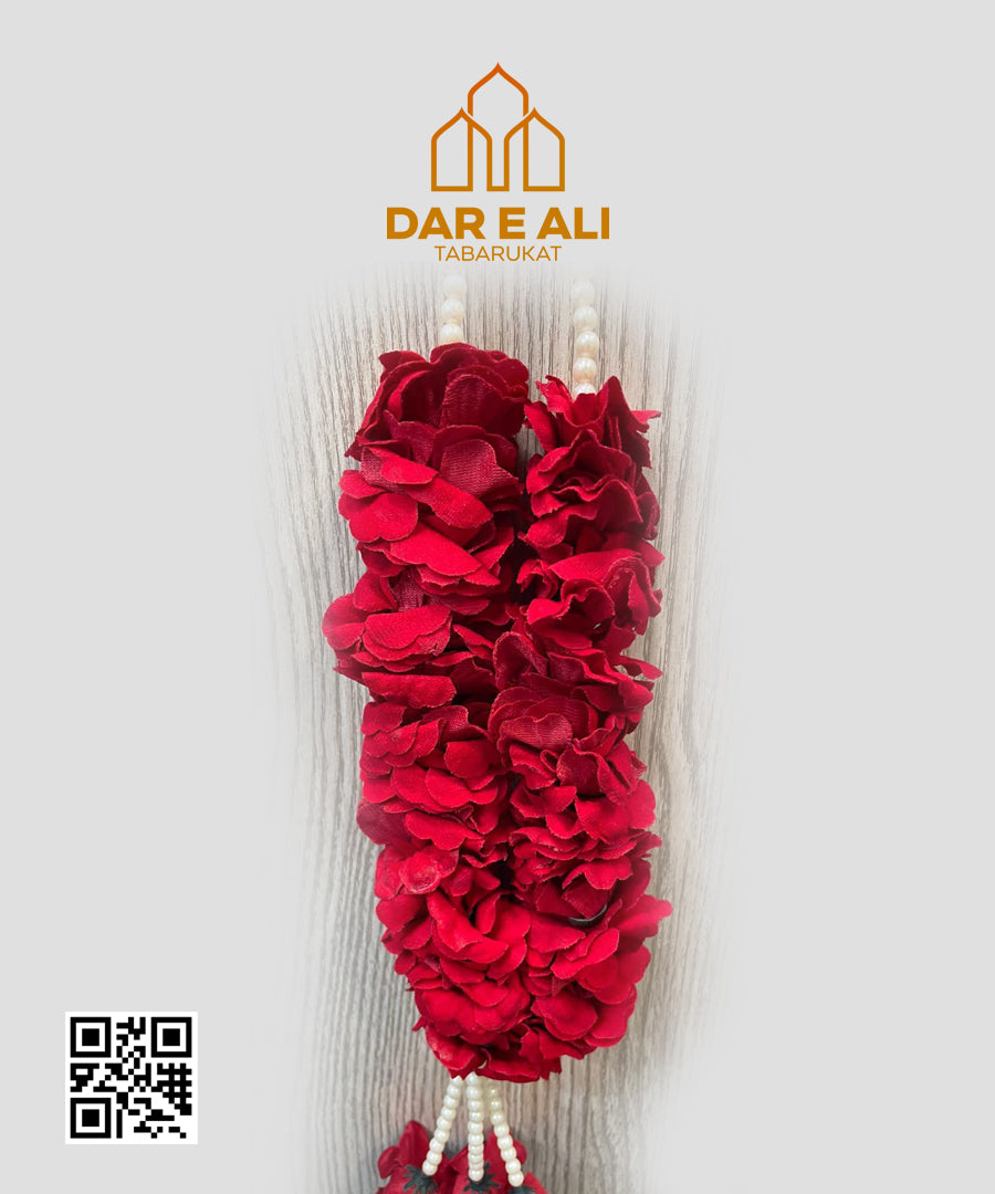 Red Flower Mala